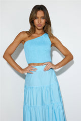 Lover Of Summer Top Blue