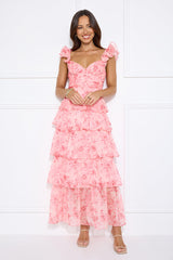 Sunbeam Soiree Maxi Dress Pink