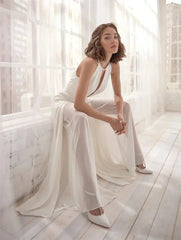 Alessandra Backless Formal Jumpsuit