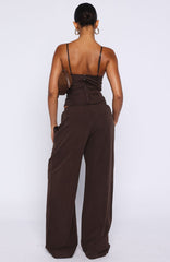 Take A Stance Pants Chocolate