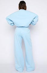 Release 15 Asalia Wide Leg Sweatpants Blue