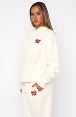 11th Street Sweet Kisses Oversized Hoodie Cake Batter