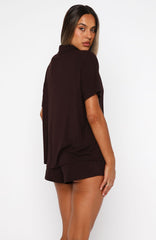 Dreamscape Pyjama Set Chocolate