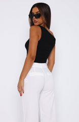 Missed You Bodysuit Black