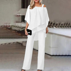 Everly Overlay Pant Set